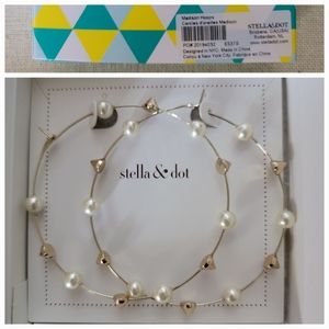 Stella & Dot Madison Hoops